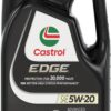 Castrol EDGE 5W-20 Advanced Full Synthetic Motor Oil, (5 Quarts x3)