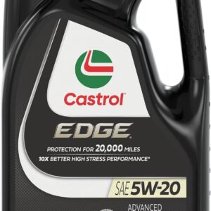Castrol EDGE 5W-20 Advanced Full Synthetic Motor Oil, (5 Quarts x3)