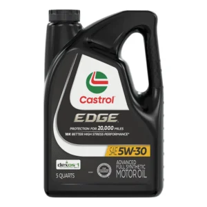 Castrol EDGE 5W-30 Advanced Full Synthetic Motor Oil, (5 Quarts x3)