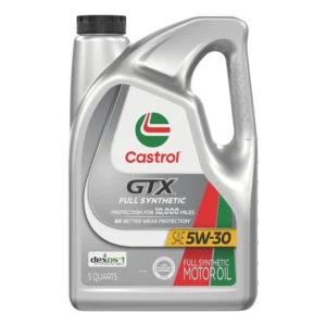 Castrol GTX FS Full Synthetic 5W-30 Motor Oil (5 Quart x 3)